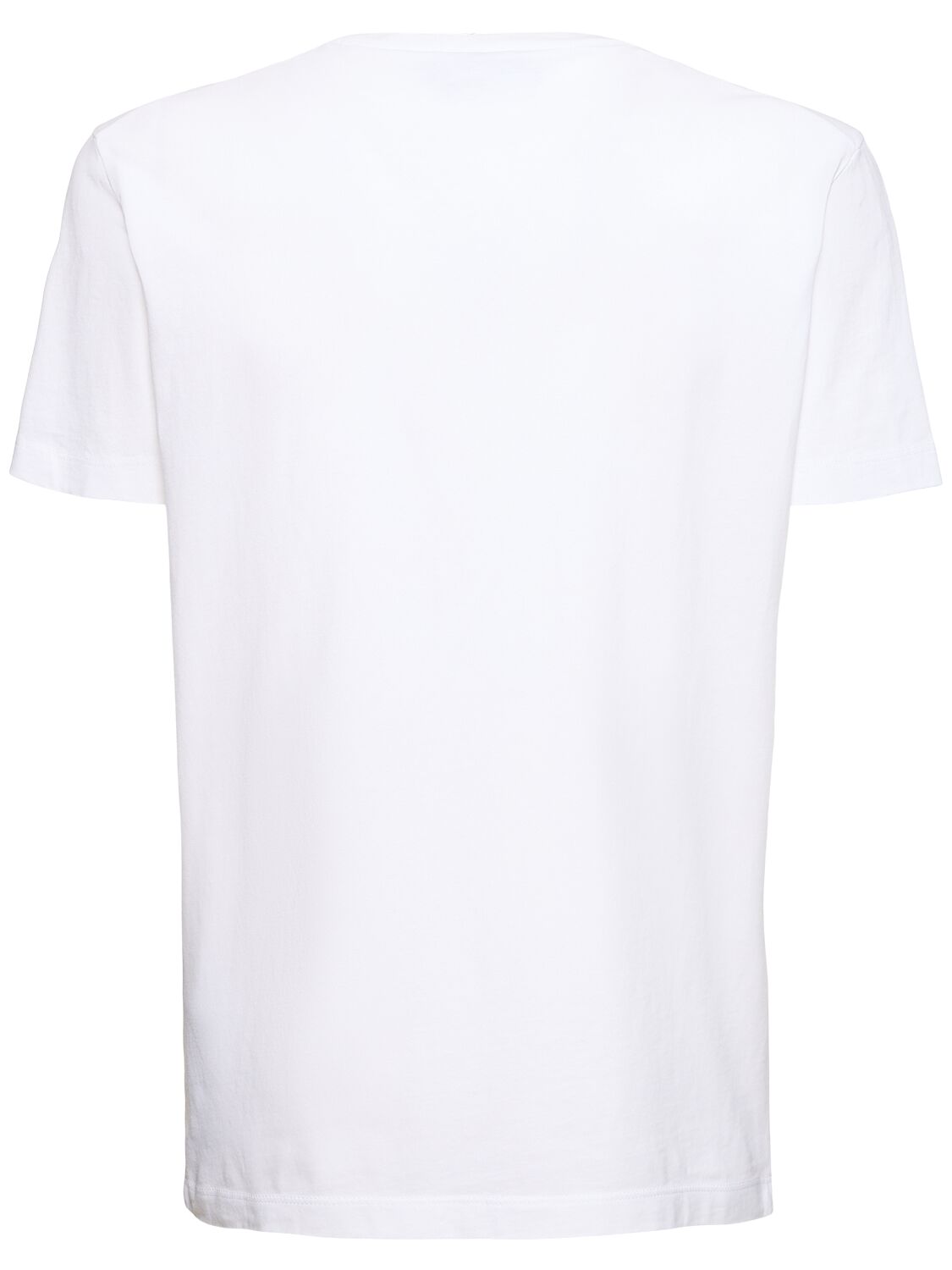 Shop Dsquared2 Cotton Jersey Logo T-shirt In White