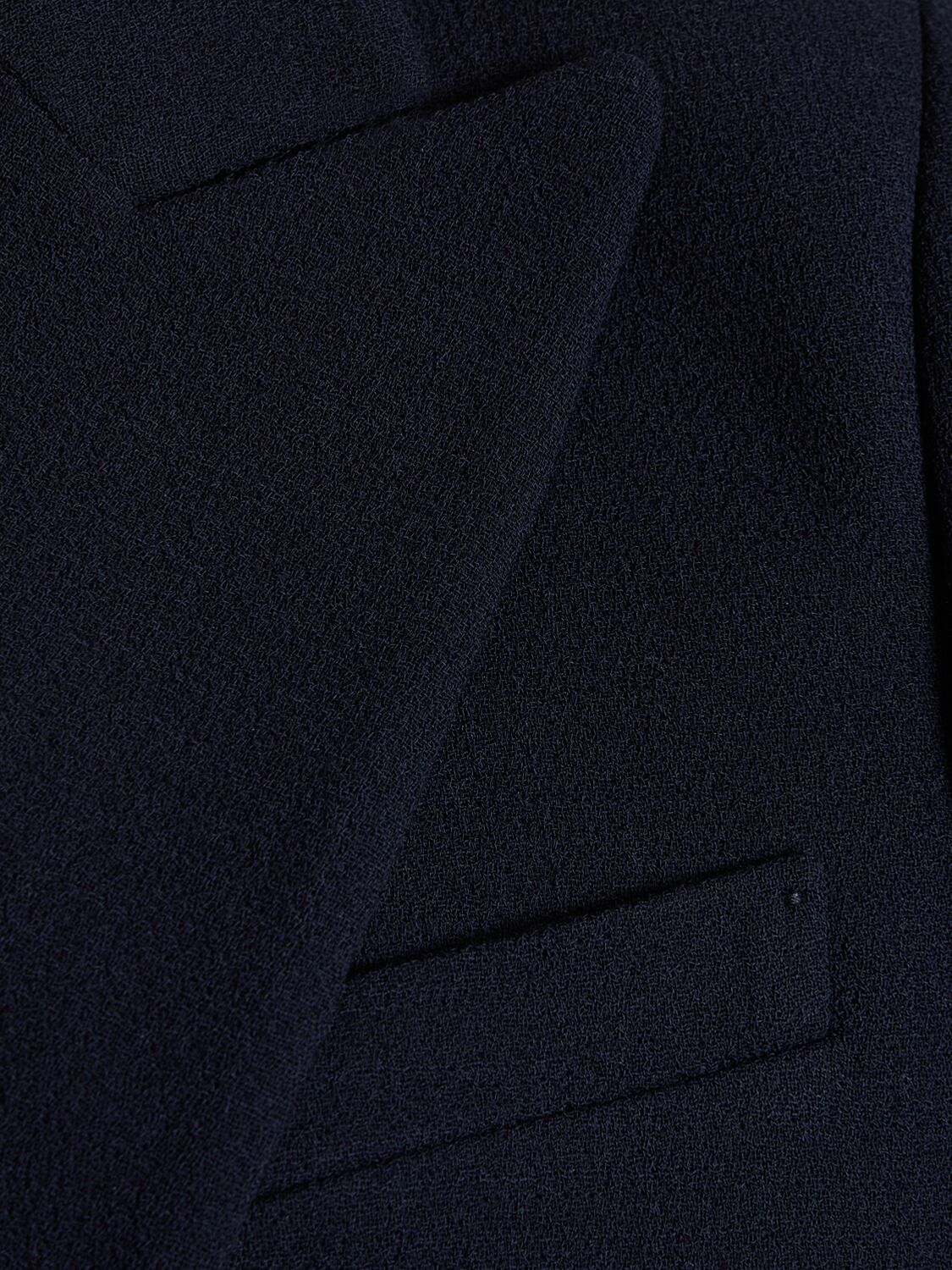 Shop Blazé Milano Resolute Everyday Wool Blazer In Blue