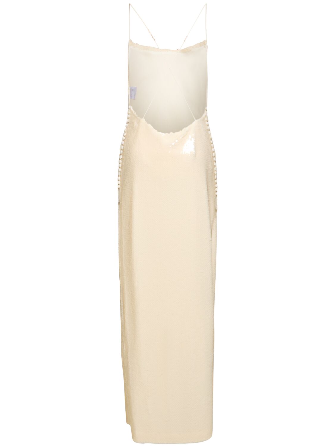 MAGDA BUTRYM SEQUINED LONG DRESS 