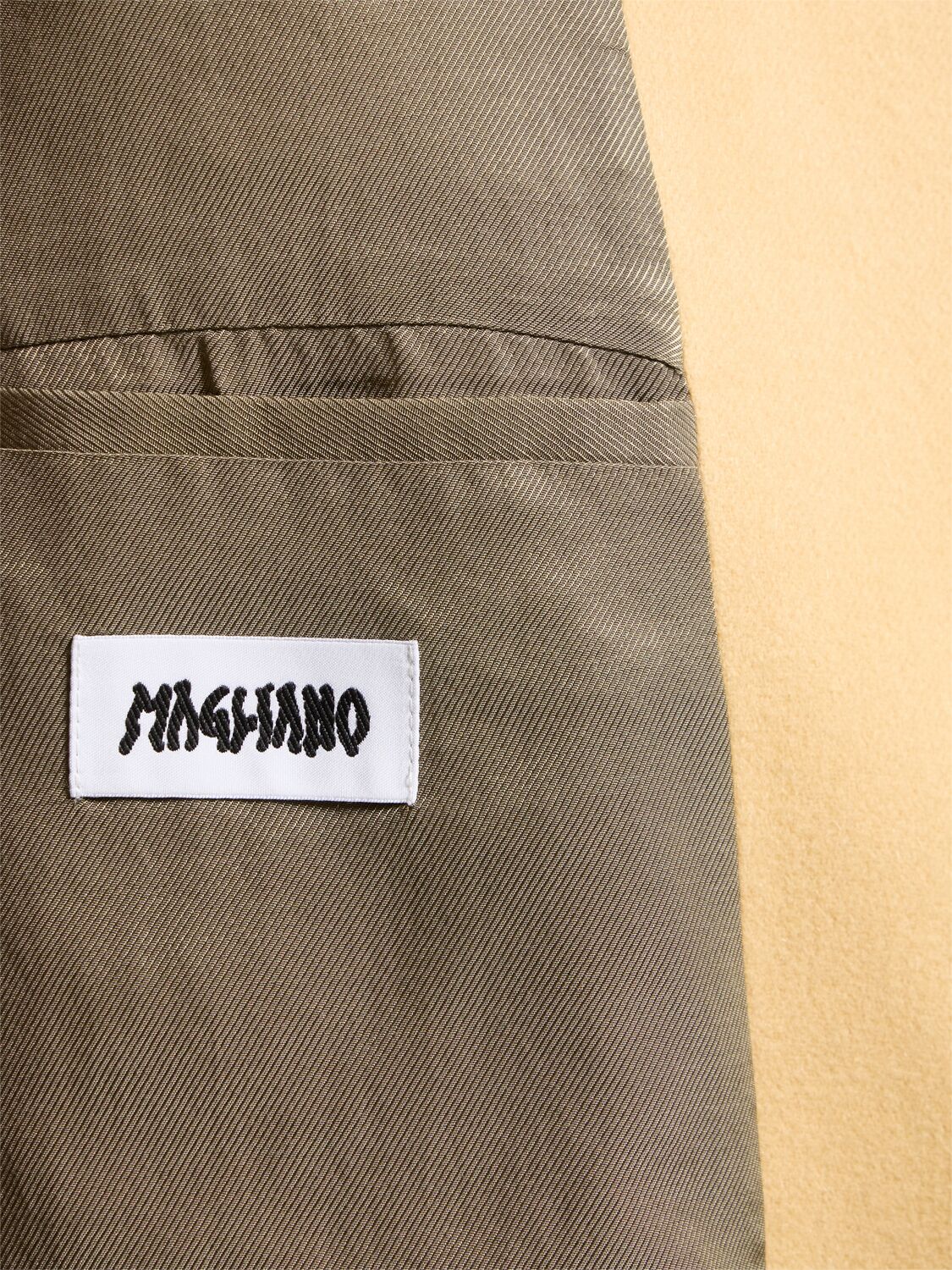 MAGLIANO DOMENICA CASHMERE & WOOL COAT 