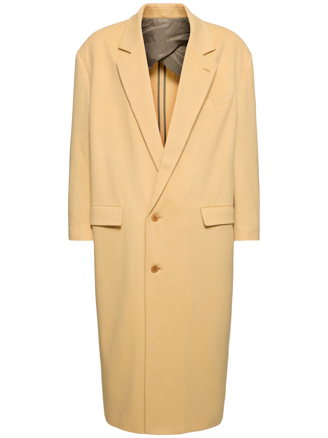 Magliano Domenica Cashmere & Wool Coat In Beige