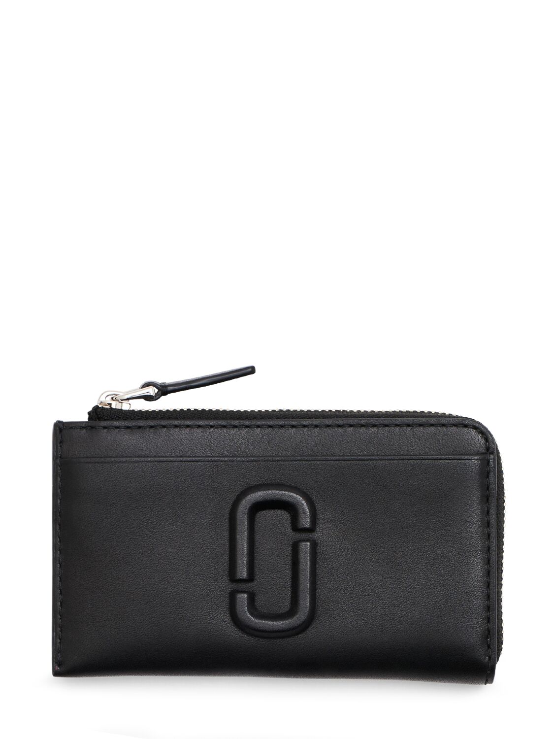 MARC JACOBS THE TOP ZIP MULTI LEATHER WALLET 