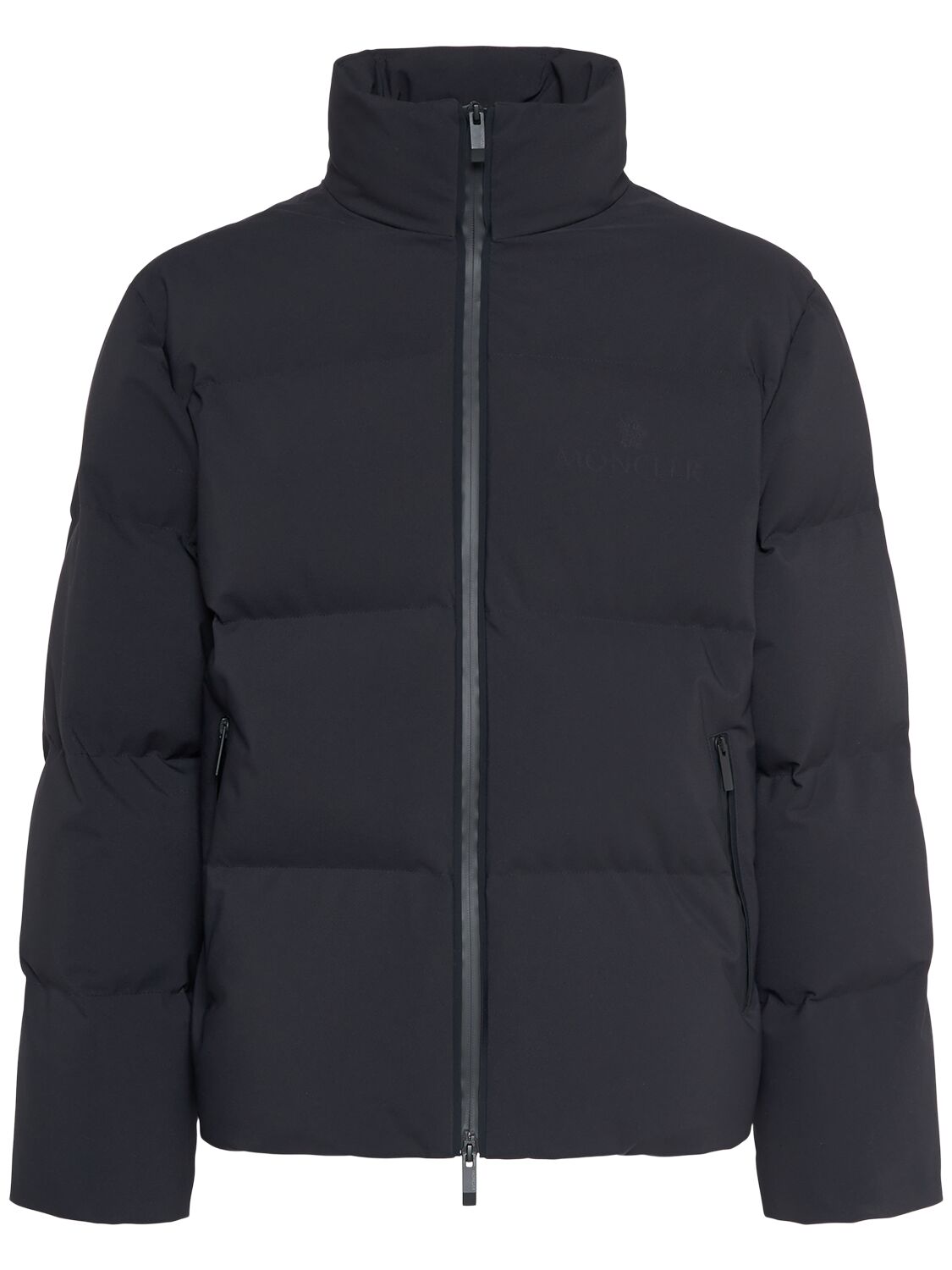 Shop Moncler Misonet Tech Down Jacket In Dark Blue