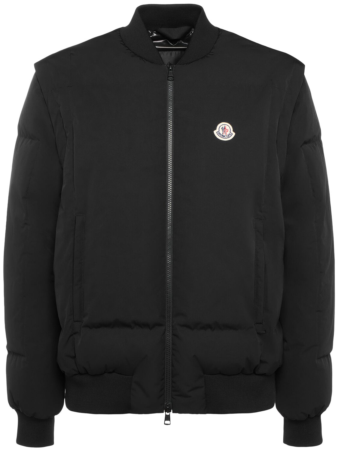 Moncler Taku Tech Down Jacket In Black