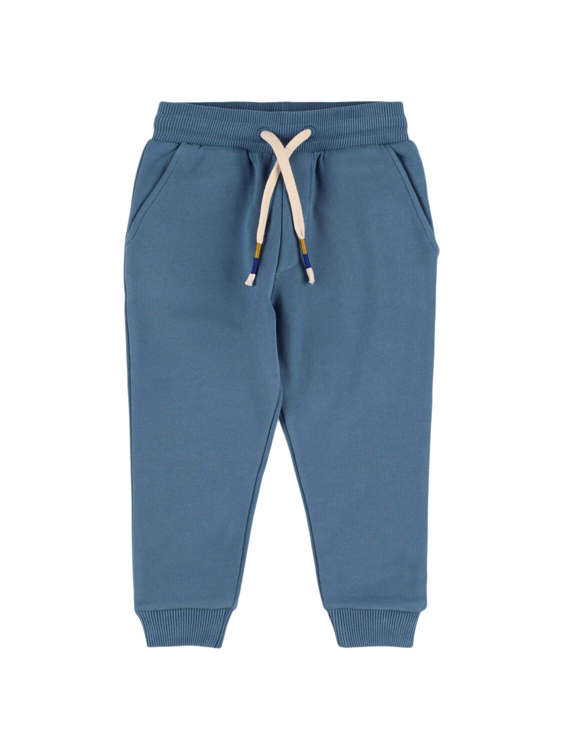 Louise Misha Babies' Organic Cotton Sweatpants In Blue