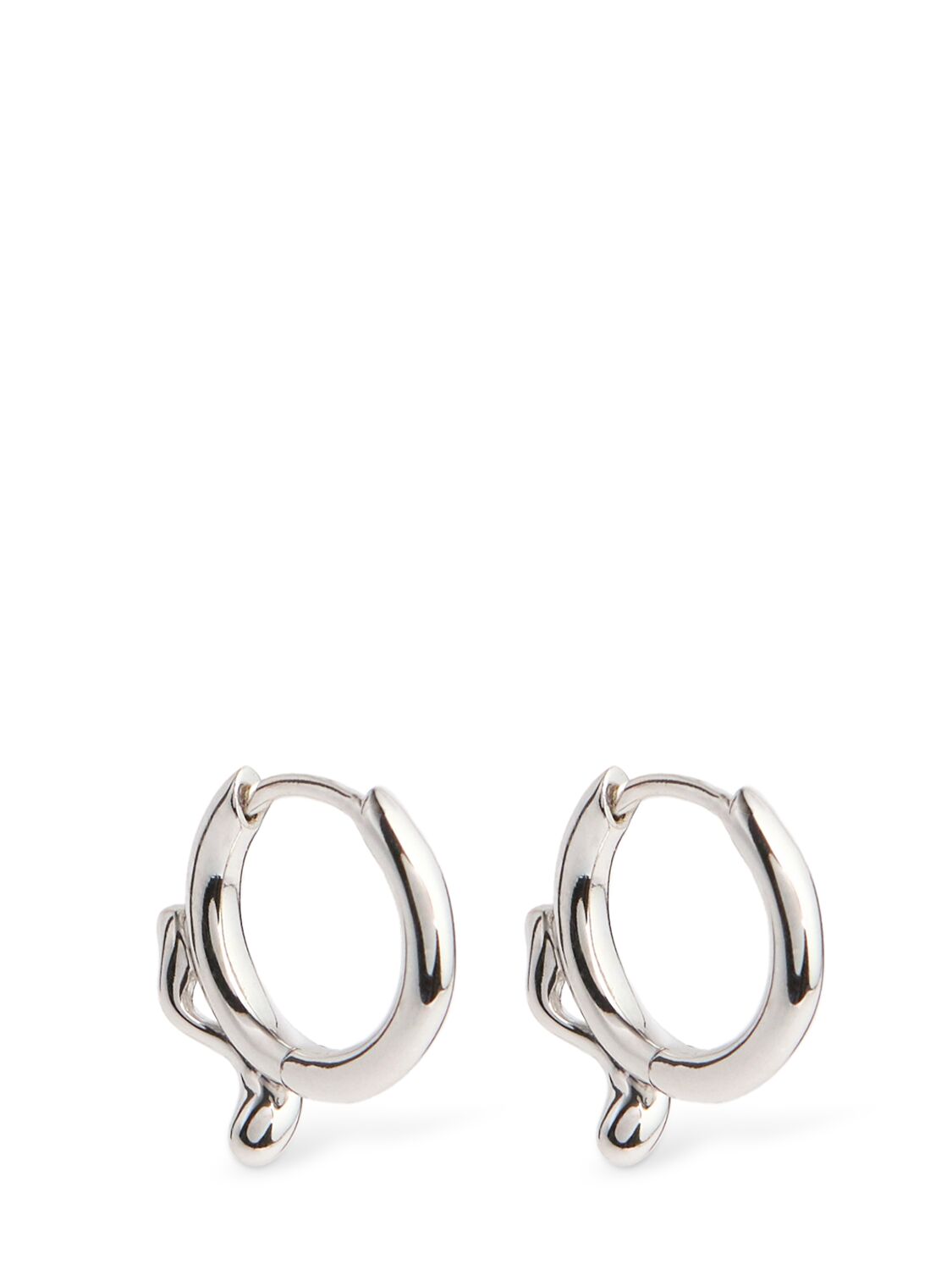 Maria Black Ramen Sho Huggie Earrings In Metallic