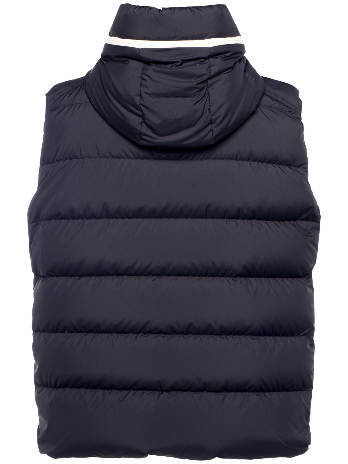 Shop Moncler Cardamine Tech Down Jacket In Dark Blue