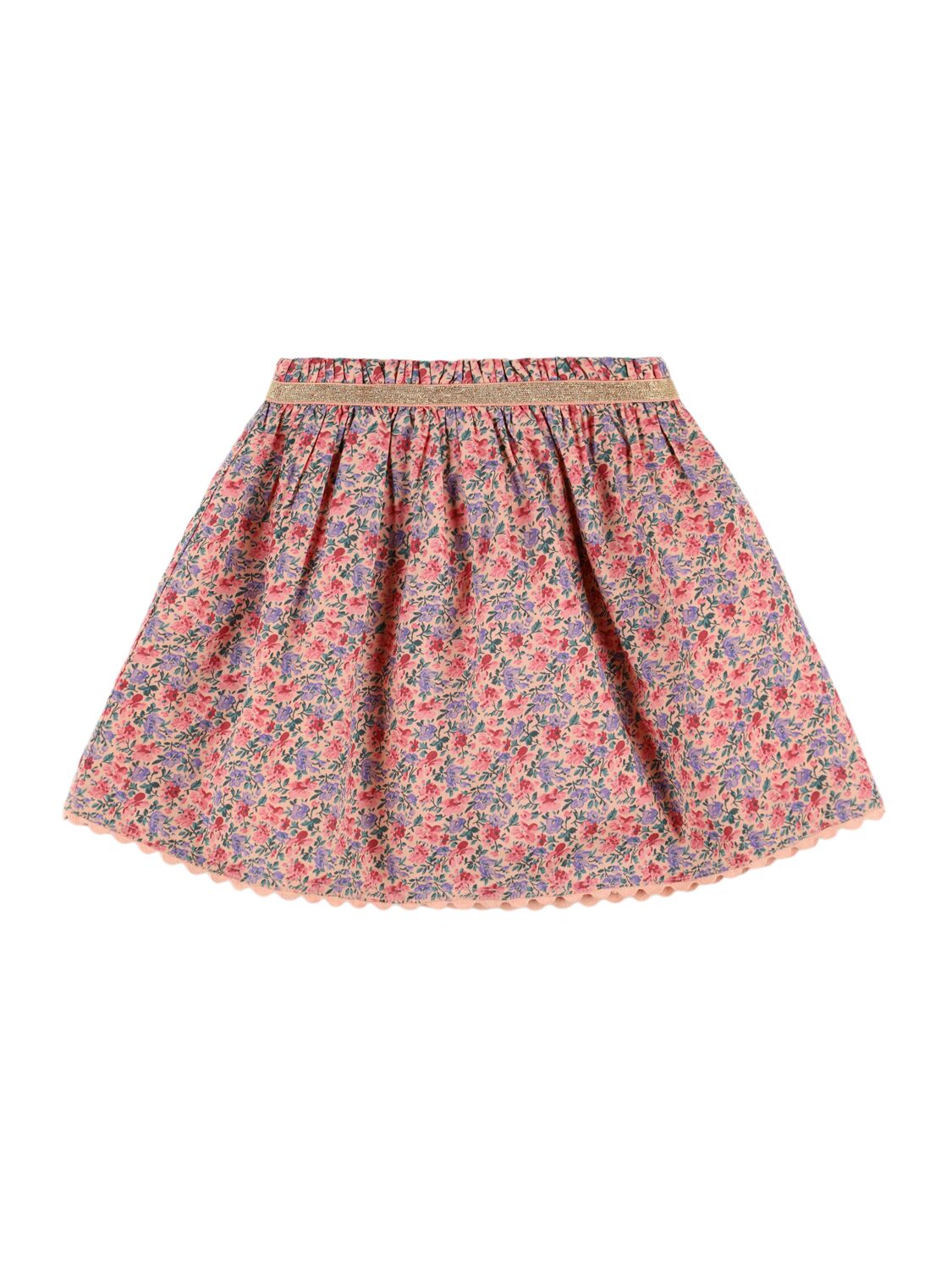 Louise Misha Printed Cotton Twill Skirt In Multicolor