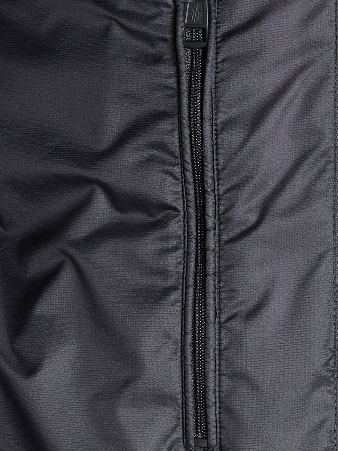 Shop Moncler Lausen Nylon Down Jacket In Midnight Blue