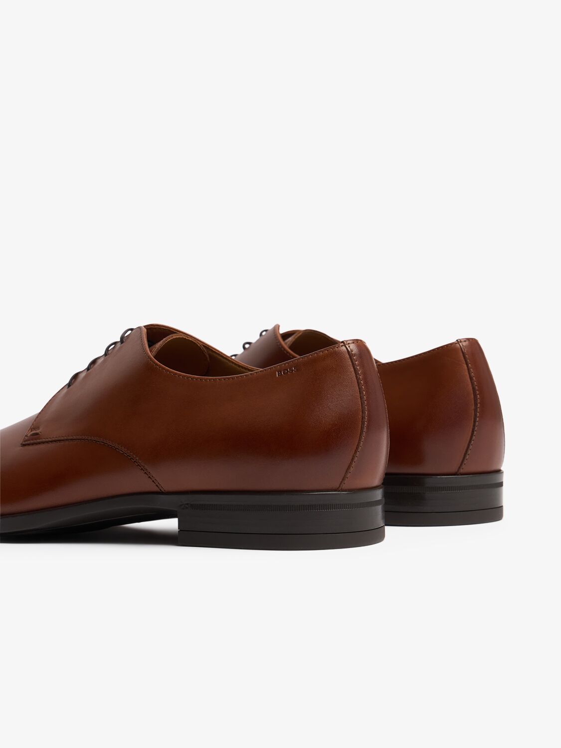 Shop Hugo Boss Kensington Lace-up Derby Shoes In Brown