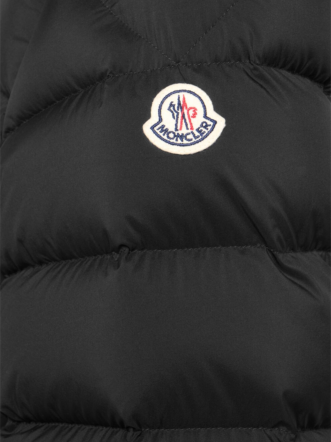 Shop Moncler Clunye Nylon Down Jacket In Black