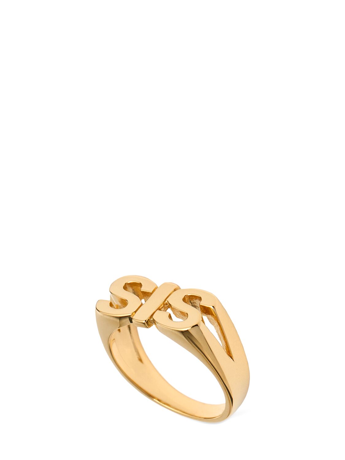 Maria Black Sis Thick Ring In Gold