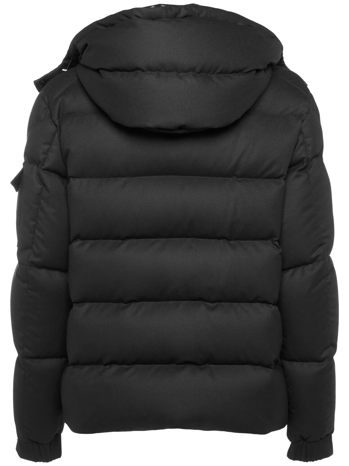 Shop Moncler Vezere Nylon Down Jacket In Black