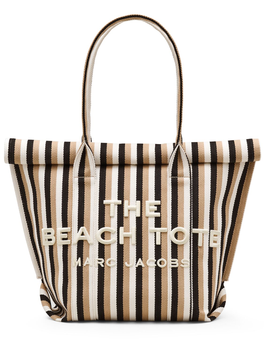 Marc Jacobs The Beach Tote Canvas Tote Bag In Camel/multi