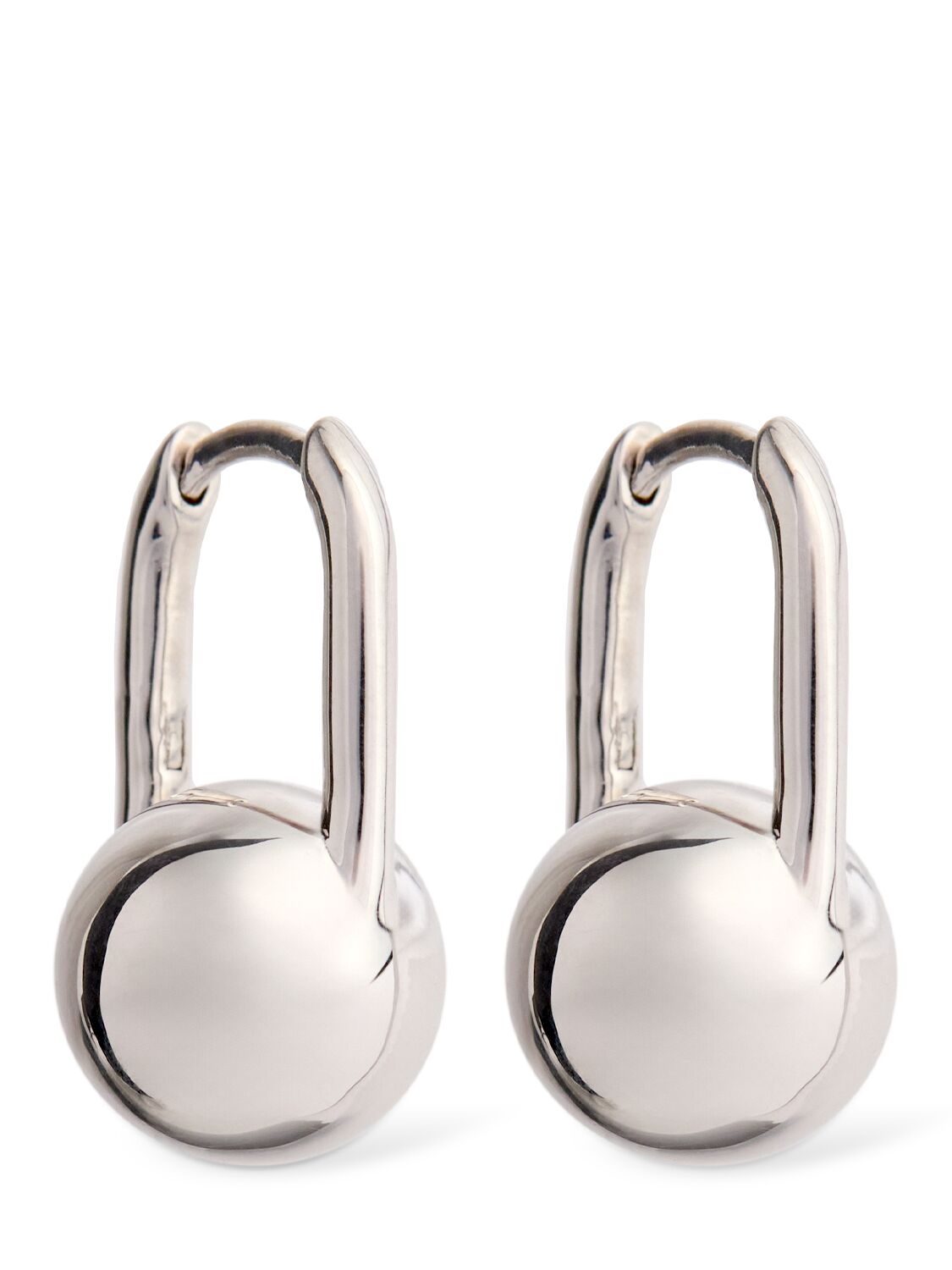 Maria Black Schlesi Drop Earrings In White