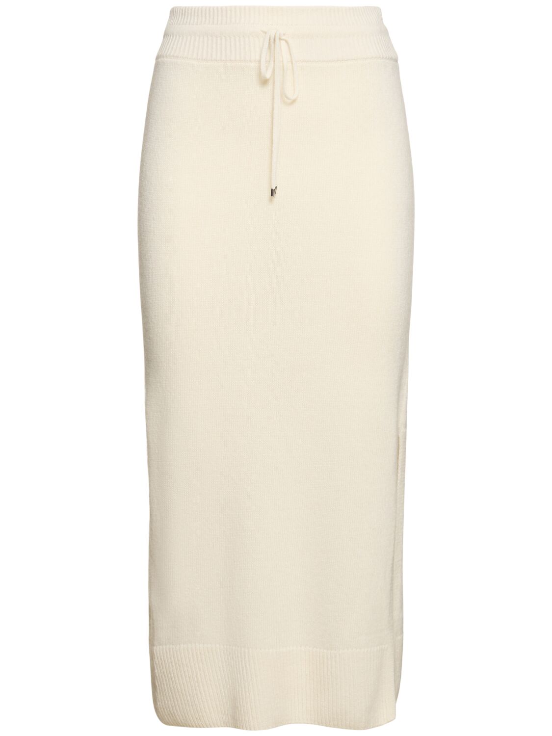 ERMANNO SCERVINO KNITTED ELASTIC WAIST MIDI SKIRT 