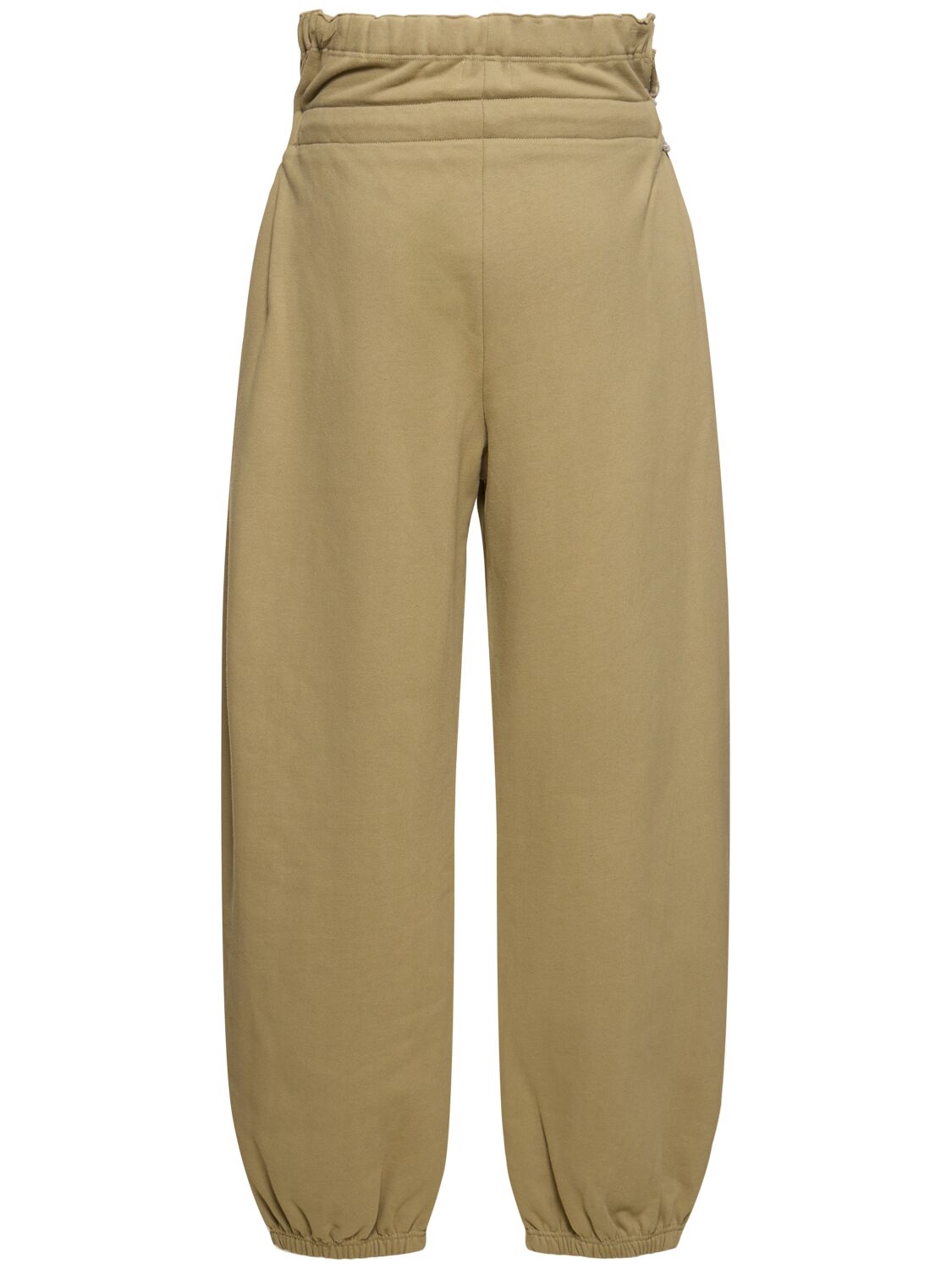 Shop Magliano Provincia Cotton Track Pants In Beige