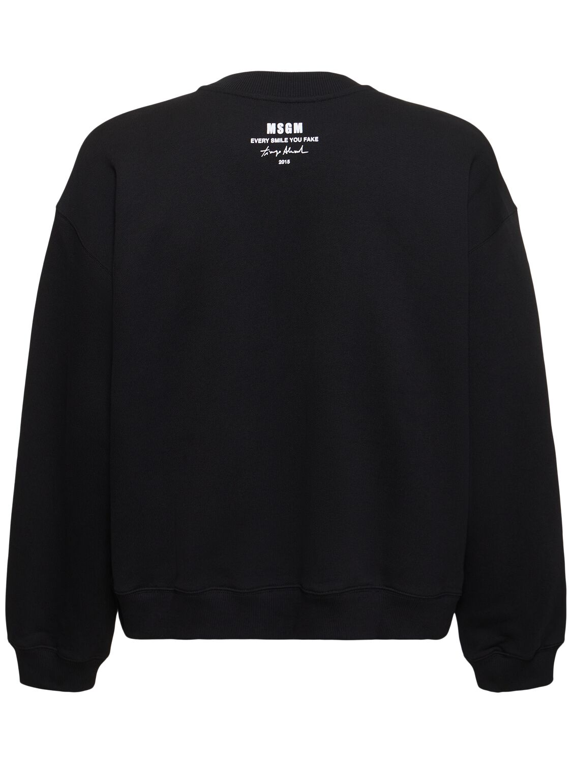 Shop Msgm Tiago Alexandre X  Sweatshirt In Black