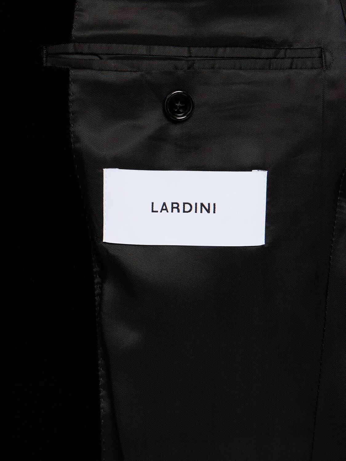 Shop Lardini Attitude Velvet Blazer In Black