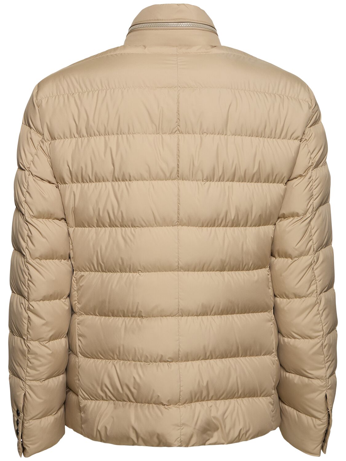 Shop Moncler Malinvern Airsoft Tech Down Jacket In Beige