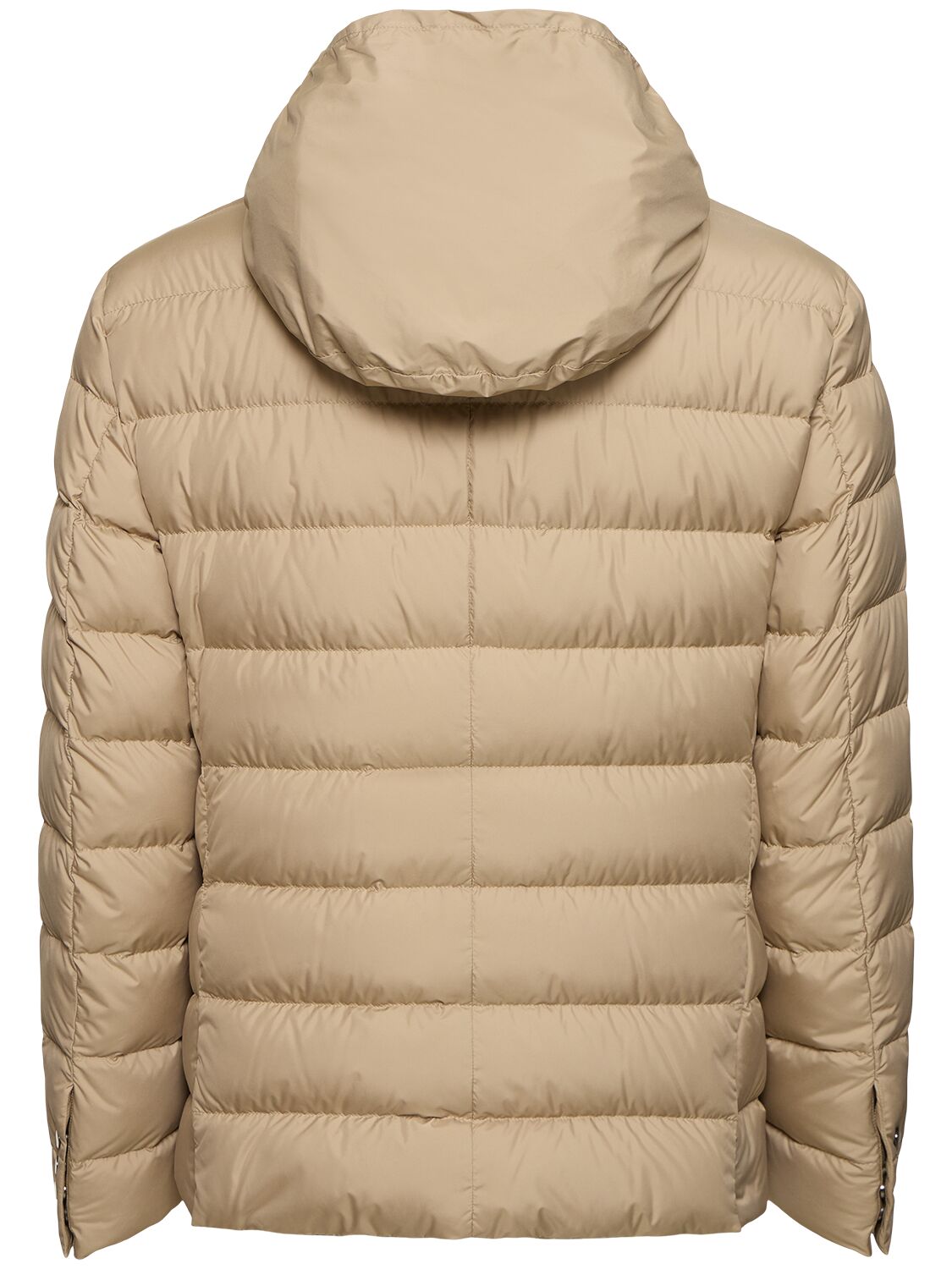 Shop Moncler Malinvern Airsoft Tech Down Jacket In Beige