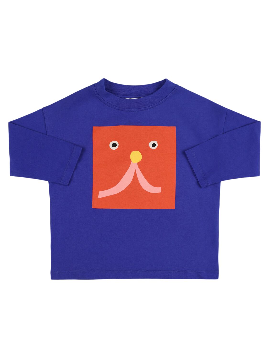 Bobo Choses Babies' Printed Organic Cotton T-shirt In 蓝色