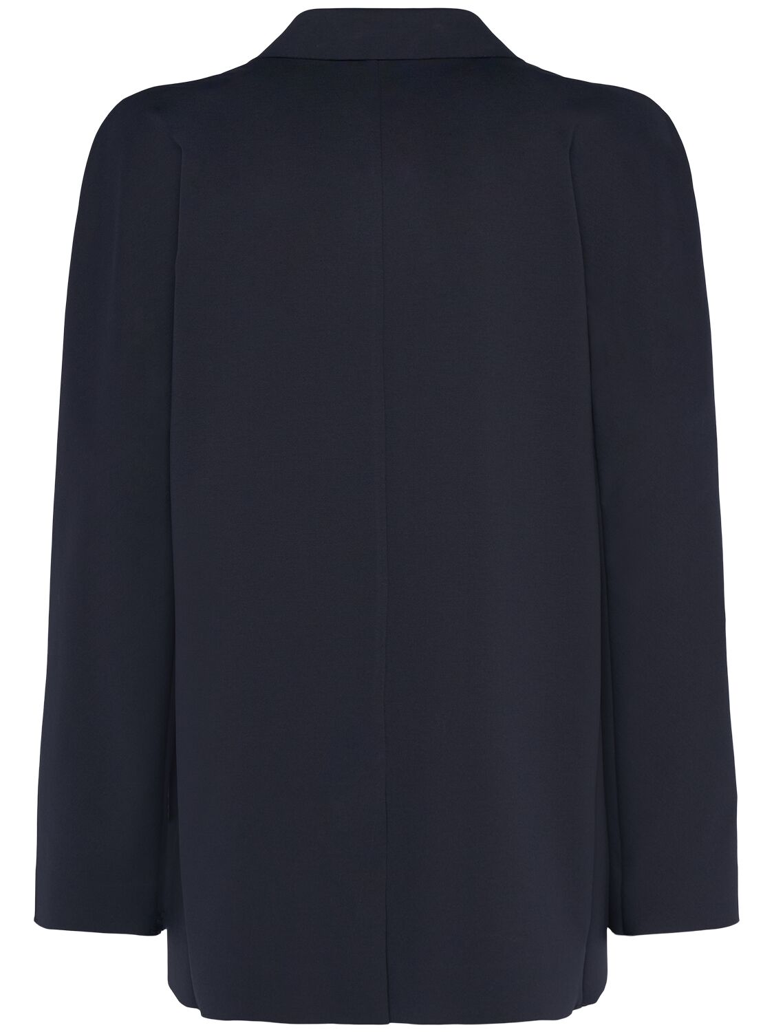 Max Mara Lesena Tech Jersey Blazer In Black