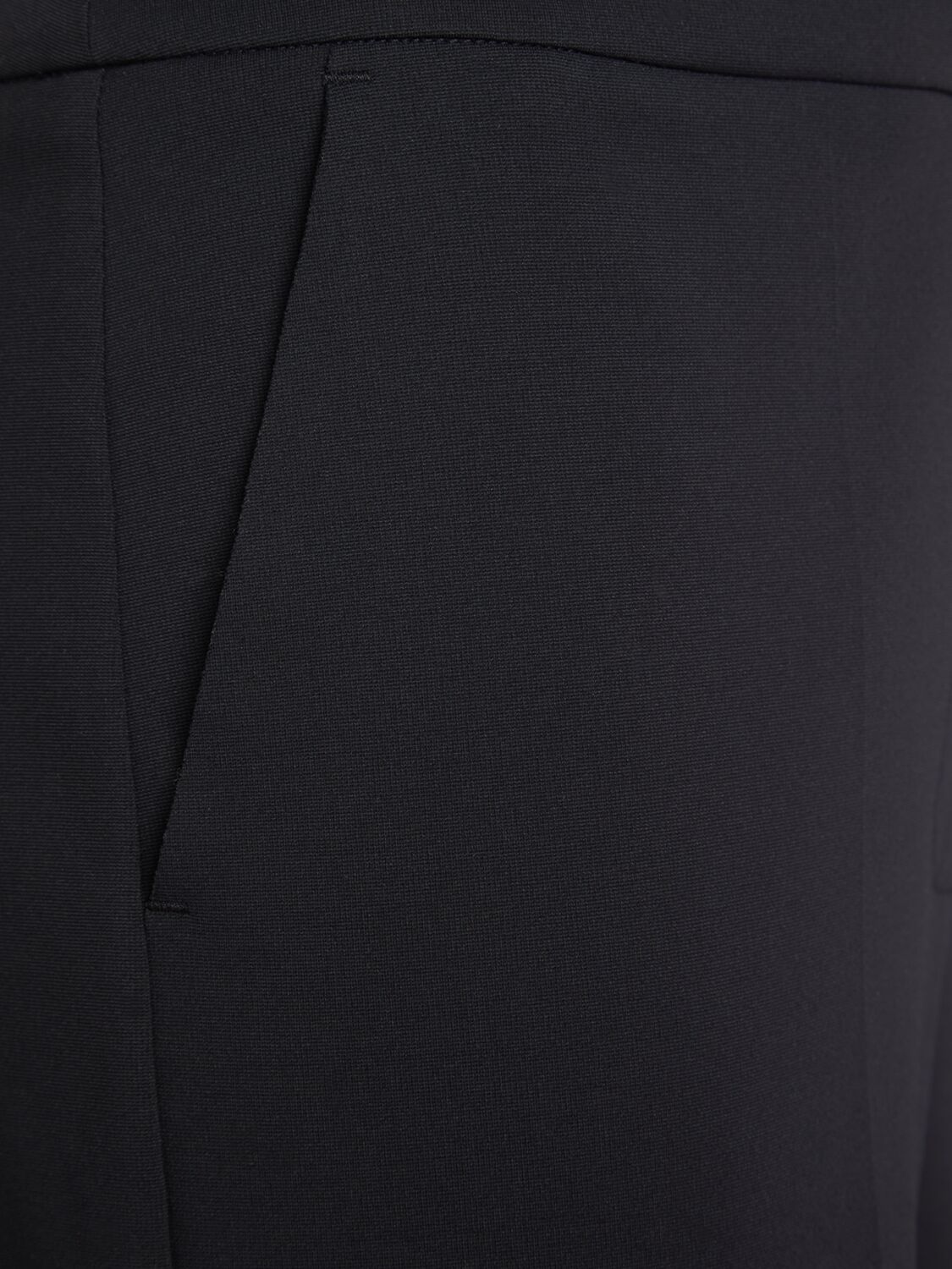 Max Mara Orche Straight-leg Tailored Pants In Black