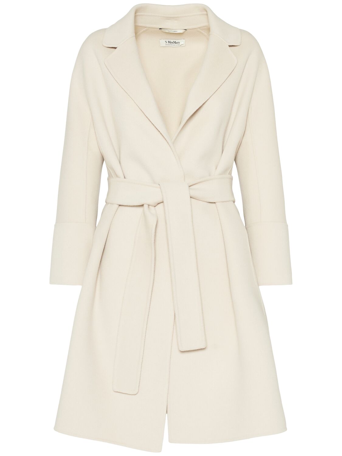 Manteau Mi-long En Laine & Ceinture Arona - 'S MAX MARA - Modalova