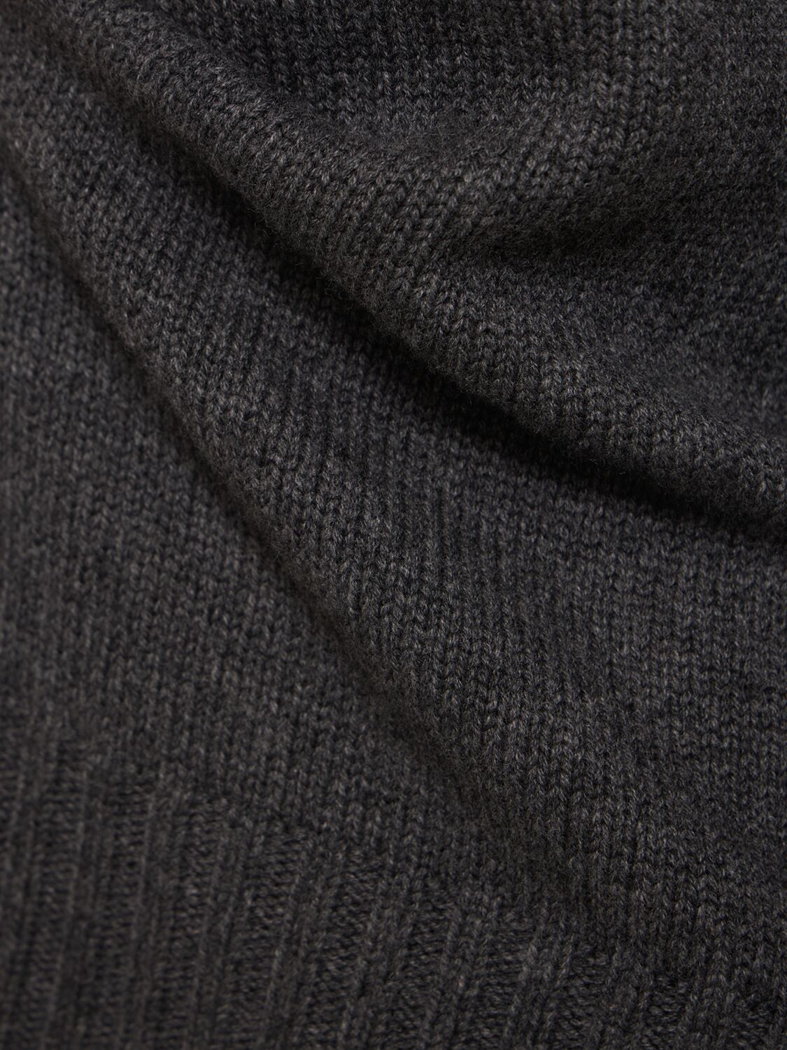 Shop 's Max Mara Mantova Knit Turtleneck Sweater In Grey