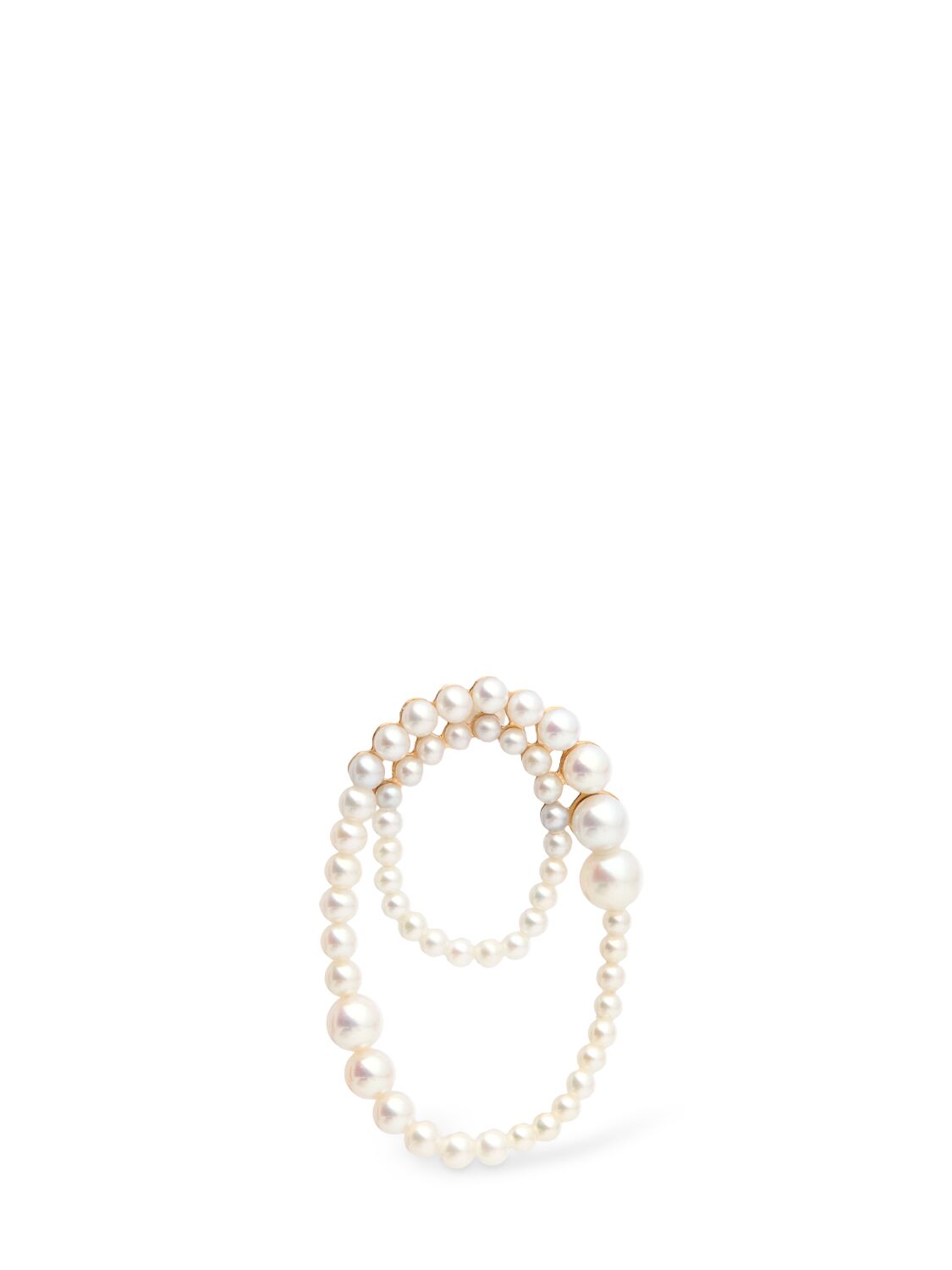 Boucle D'oreille En Et Or 14 K Embrassée - SOPHIE BILLE BRAHE - Modalova