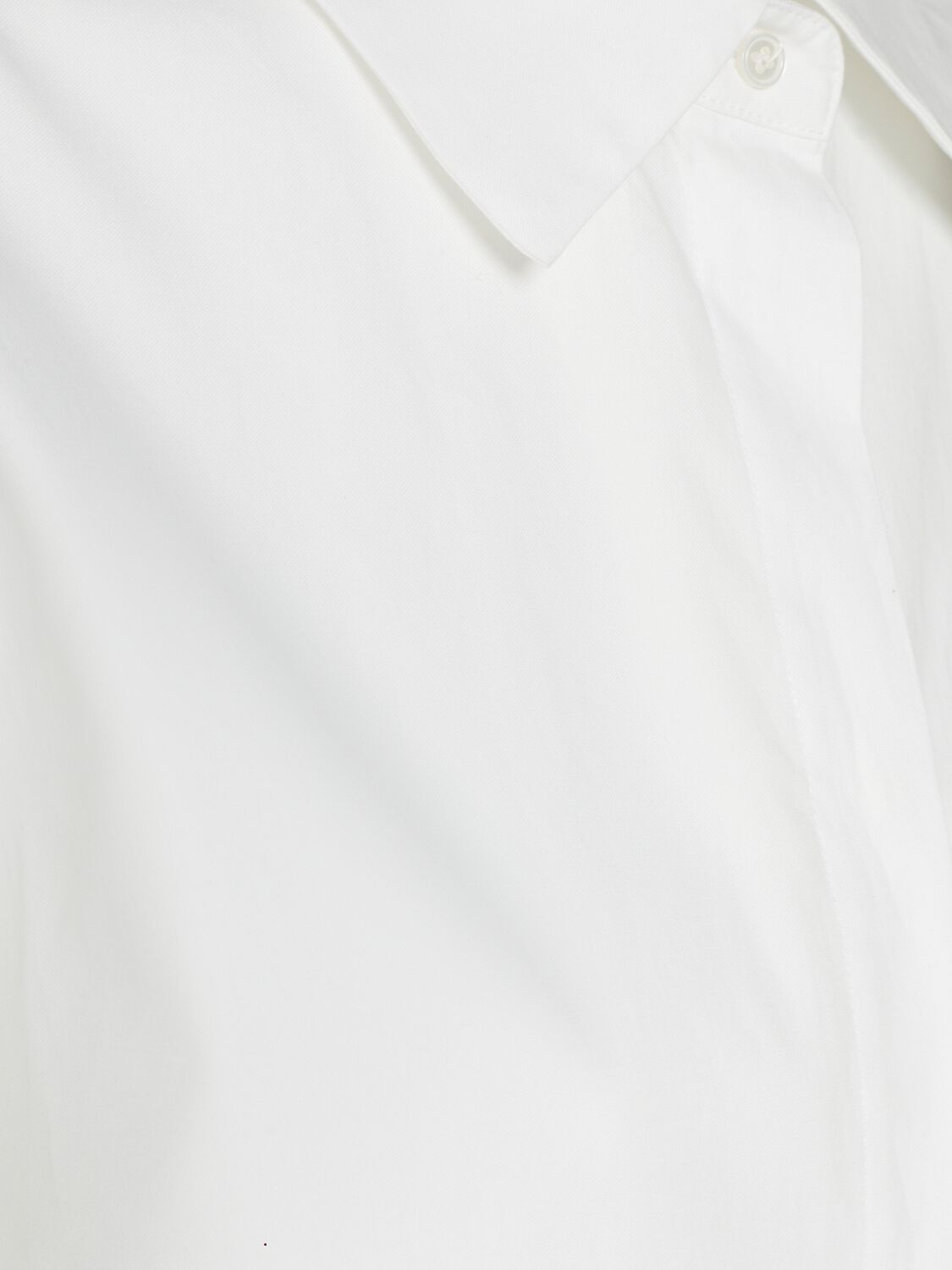 Shop 's Max Mara Conero Cotton Oxford Shirt In White