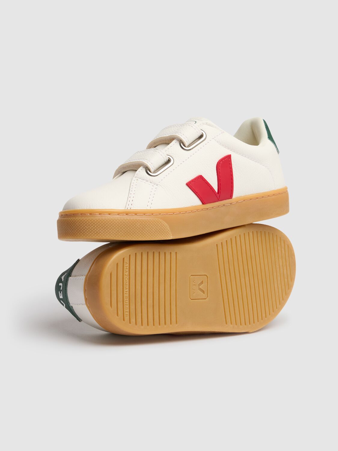 VEJA ESPLAR CHROME-FREE LEATHER SNEAKERS 