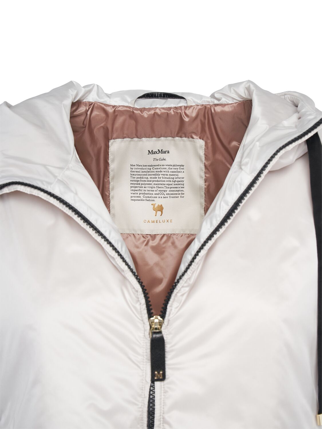 Shop Max Mara Greenh Waterproof Jacket In White