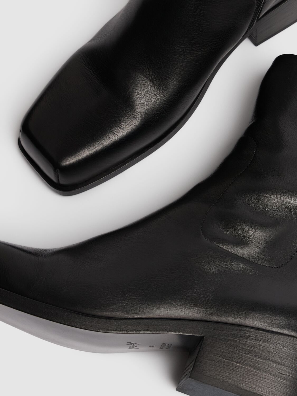 Shop Marsèll Cassello Leather Boots In Black