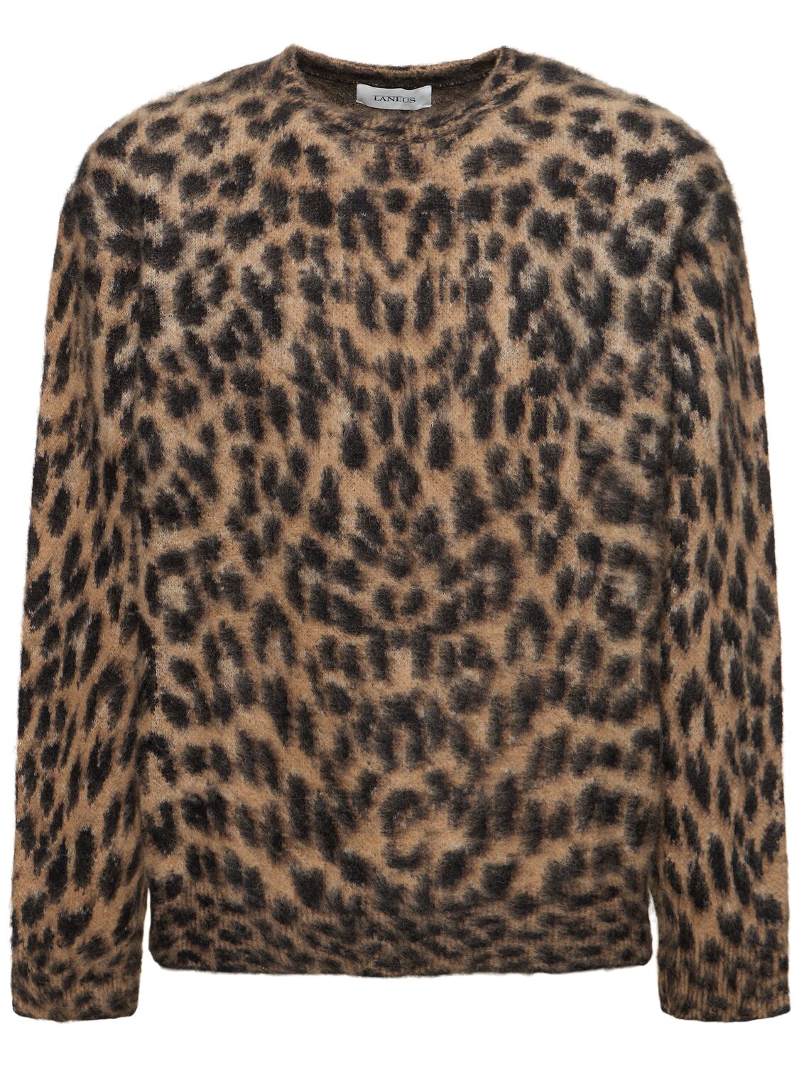 Shop Laneus Leopard Print Sweater