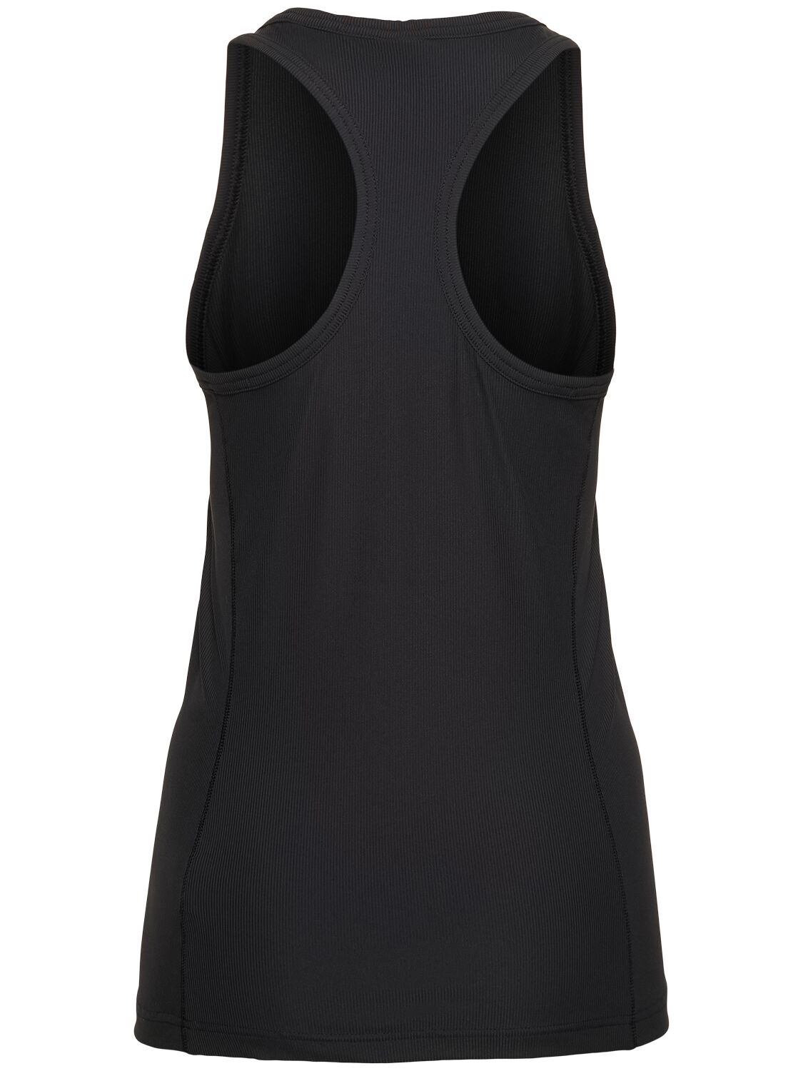 Shop Adidas By Stella Mccartney Rib Tank Top In Black