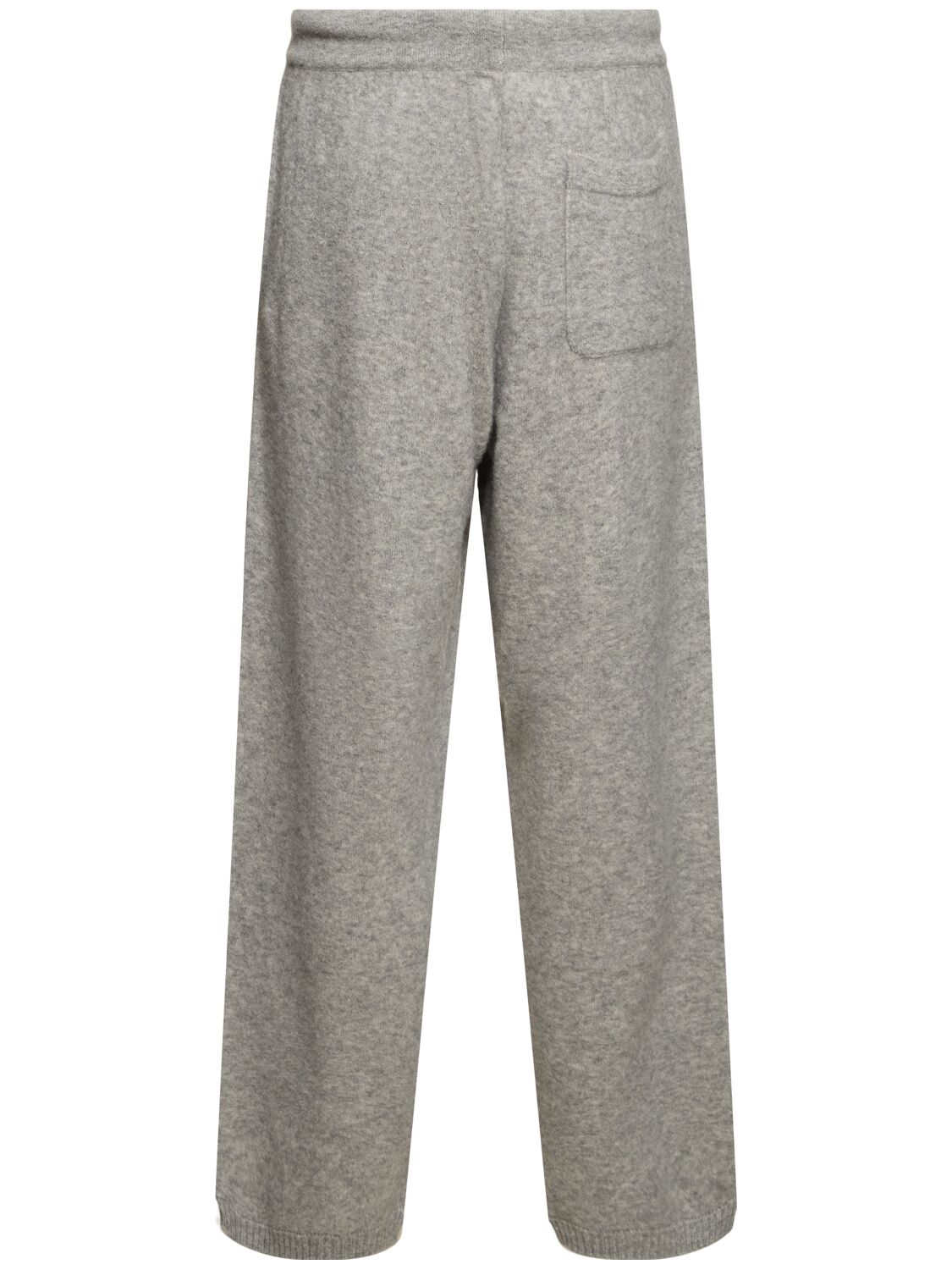 Shop Laneus Soft Cashmere Blend Pants In Grey