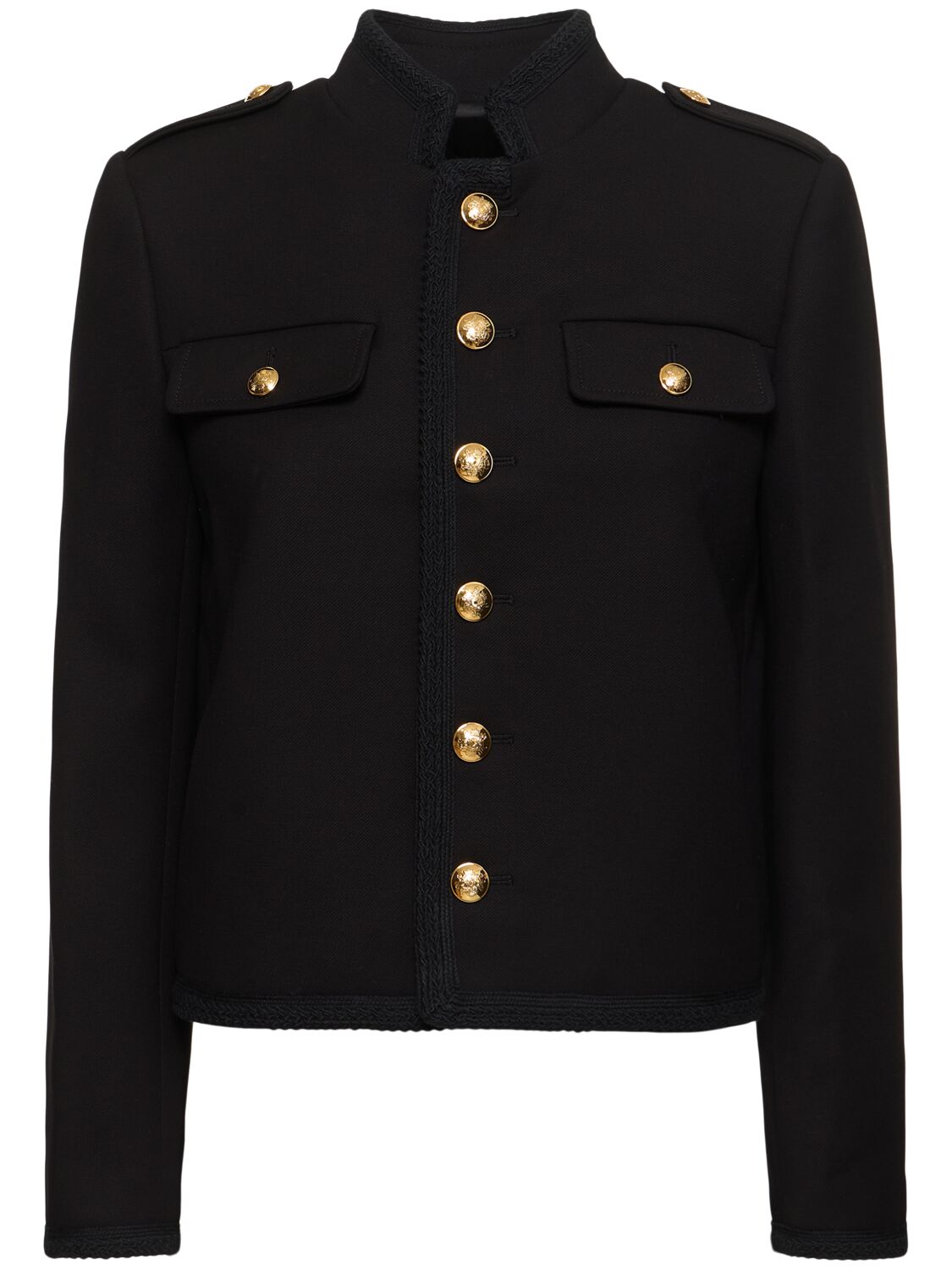 Nili Lotan Briella Cotton Jacket In Black