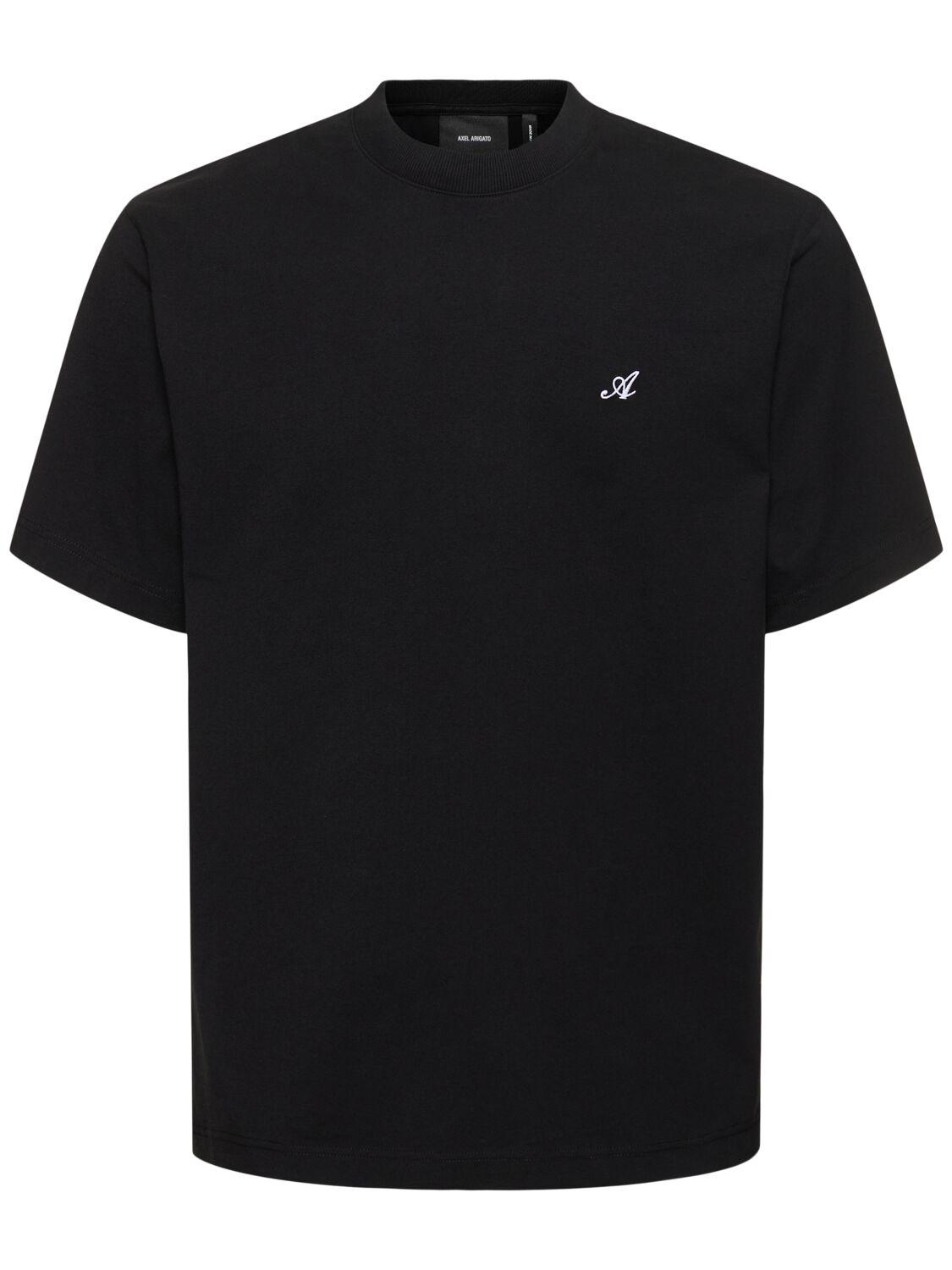 Axel Arigato Signature Cotton T-shirt In Black