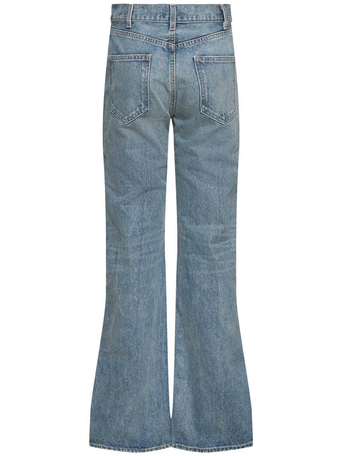 Nili Lotan Smith Mid-rise Straight Jeans In Blue