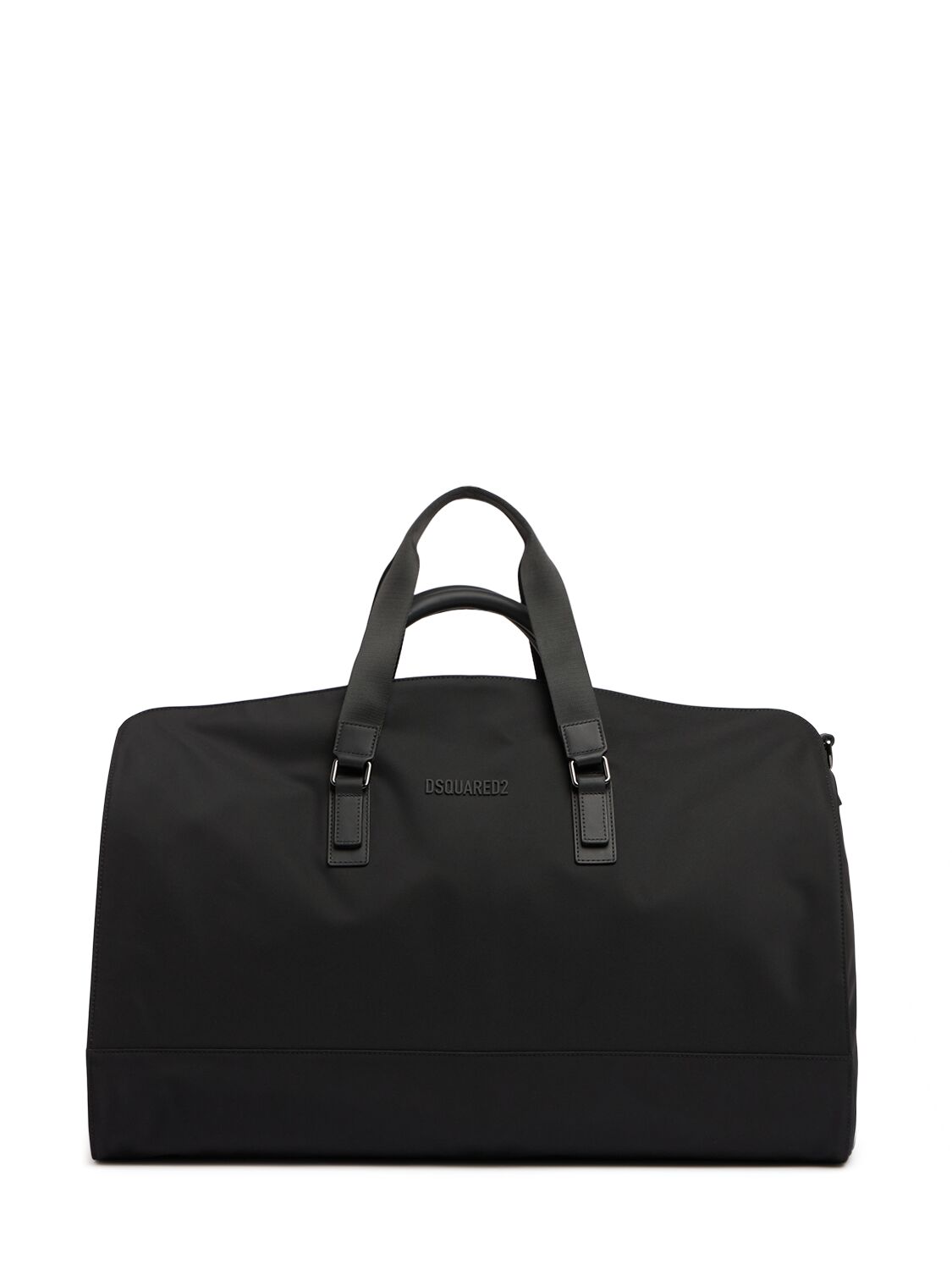 Dsquared2 Suit Cordura Duffle Bag In Black