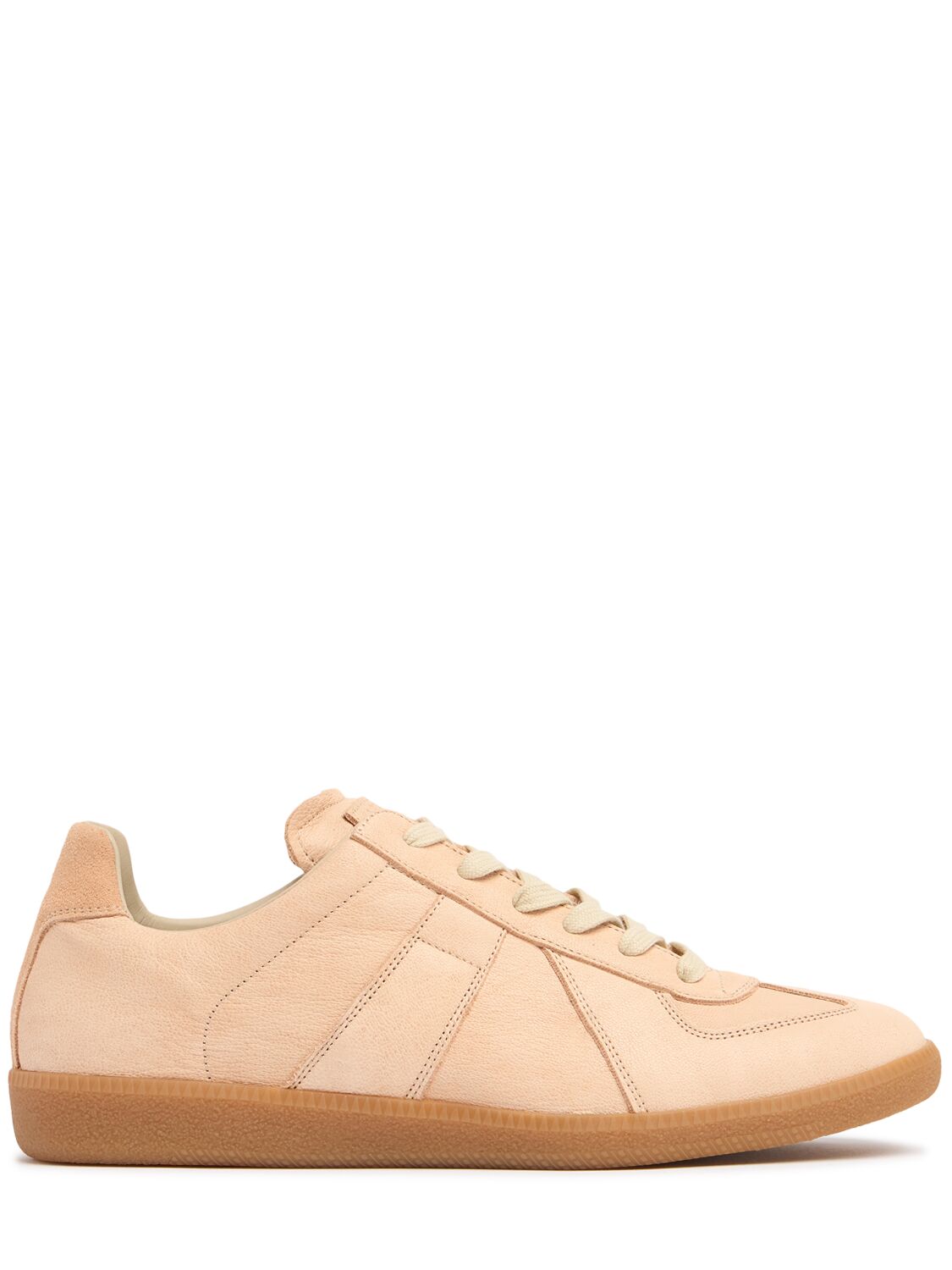 MAISON MARGIELA REPLICA LEATHER SNEAKERS