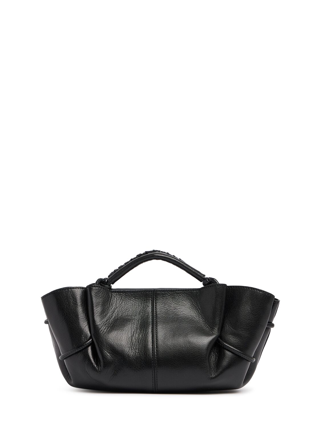 Mini Arta Leather Top Handle Bag