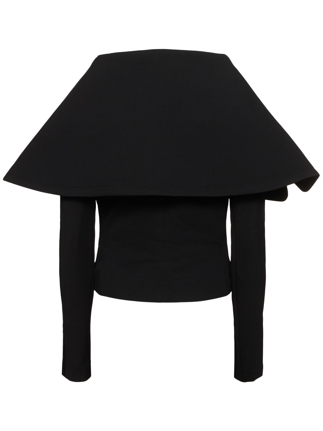 Shop Jacquemus La Veste Giacca Wide Lapel Jacket In Black