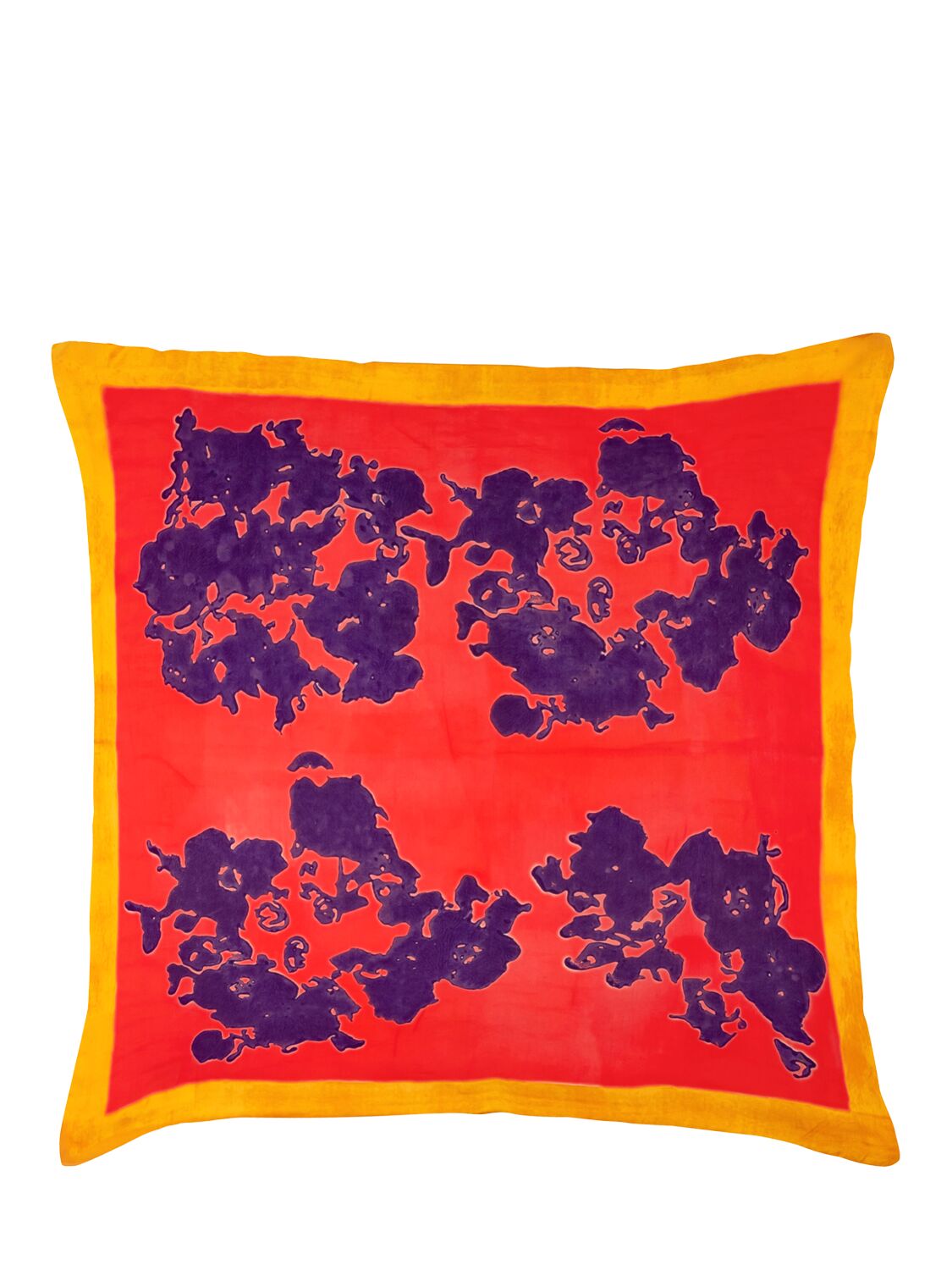 Stories Of Italy Hortensia Cushion In Orange