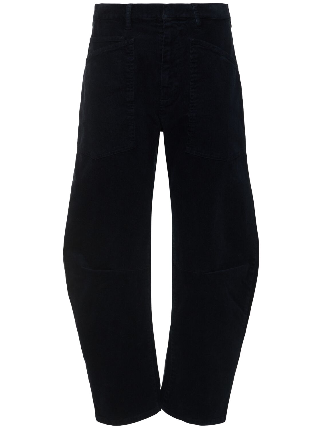 Shop Nili Lotan Shon Corduroy Carpenter Pants In Blue