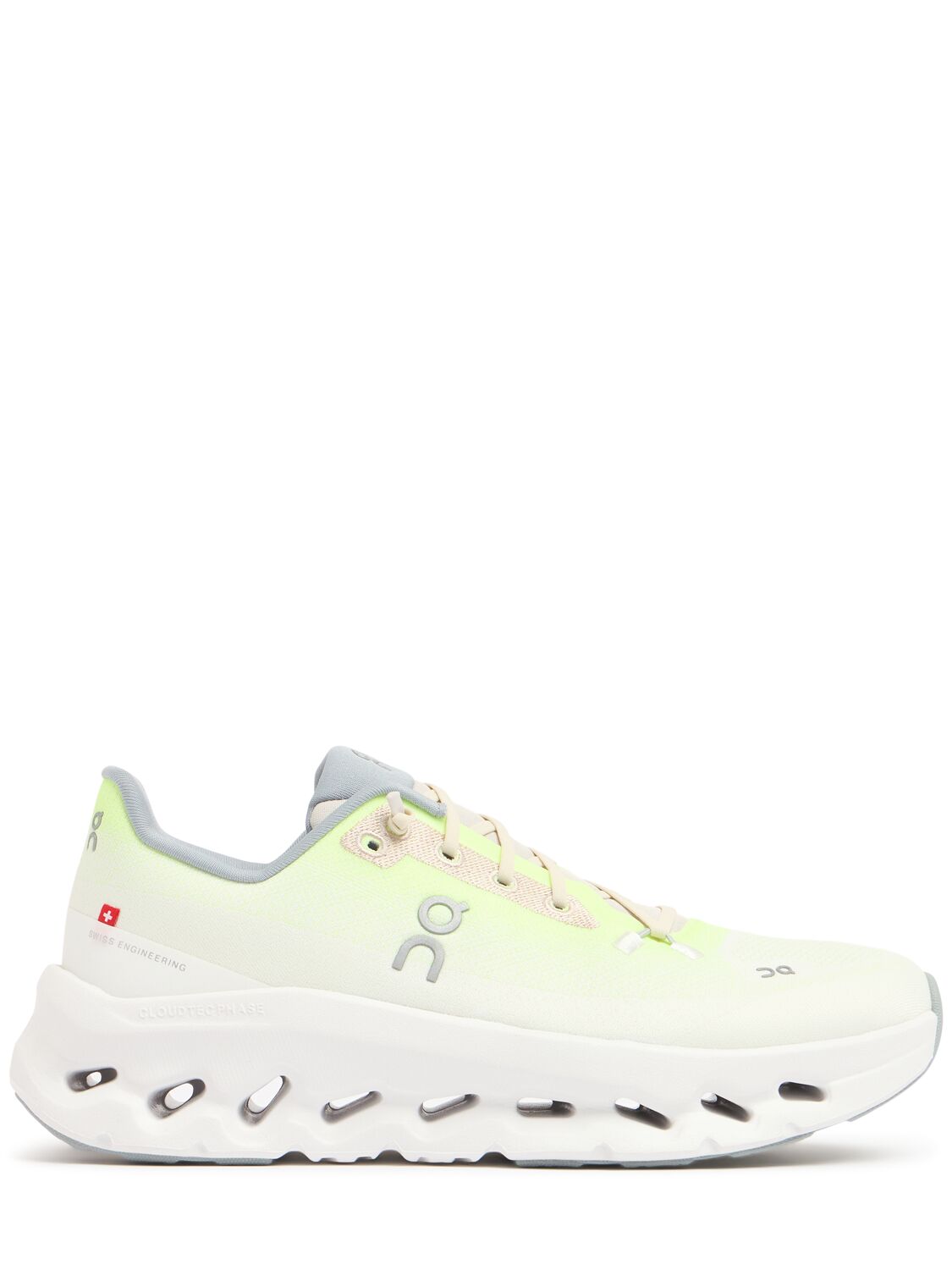 Shop On Cloudtilt Sneakers In Lime/ivory