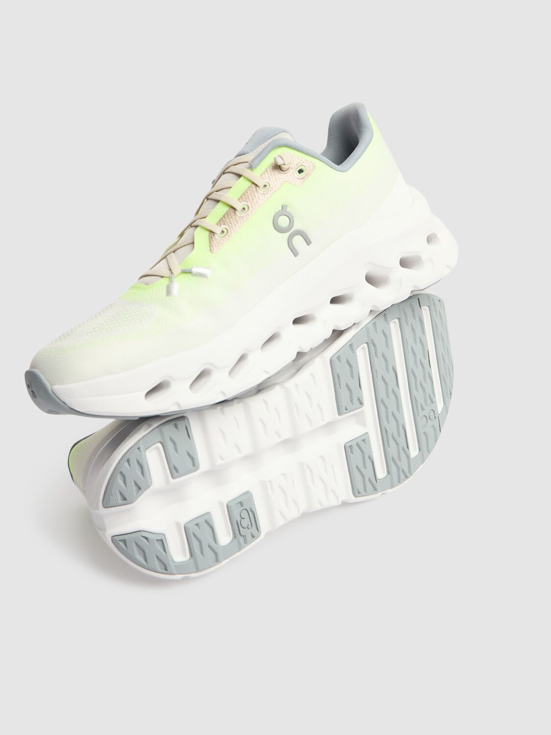 Shop On Cloudtilt Sneakers In Lime/ivory