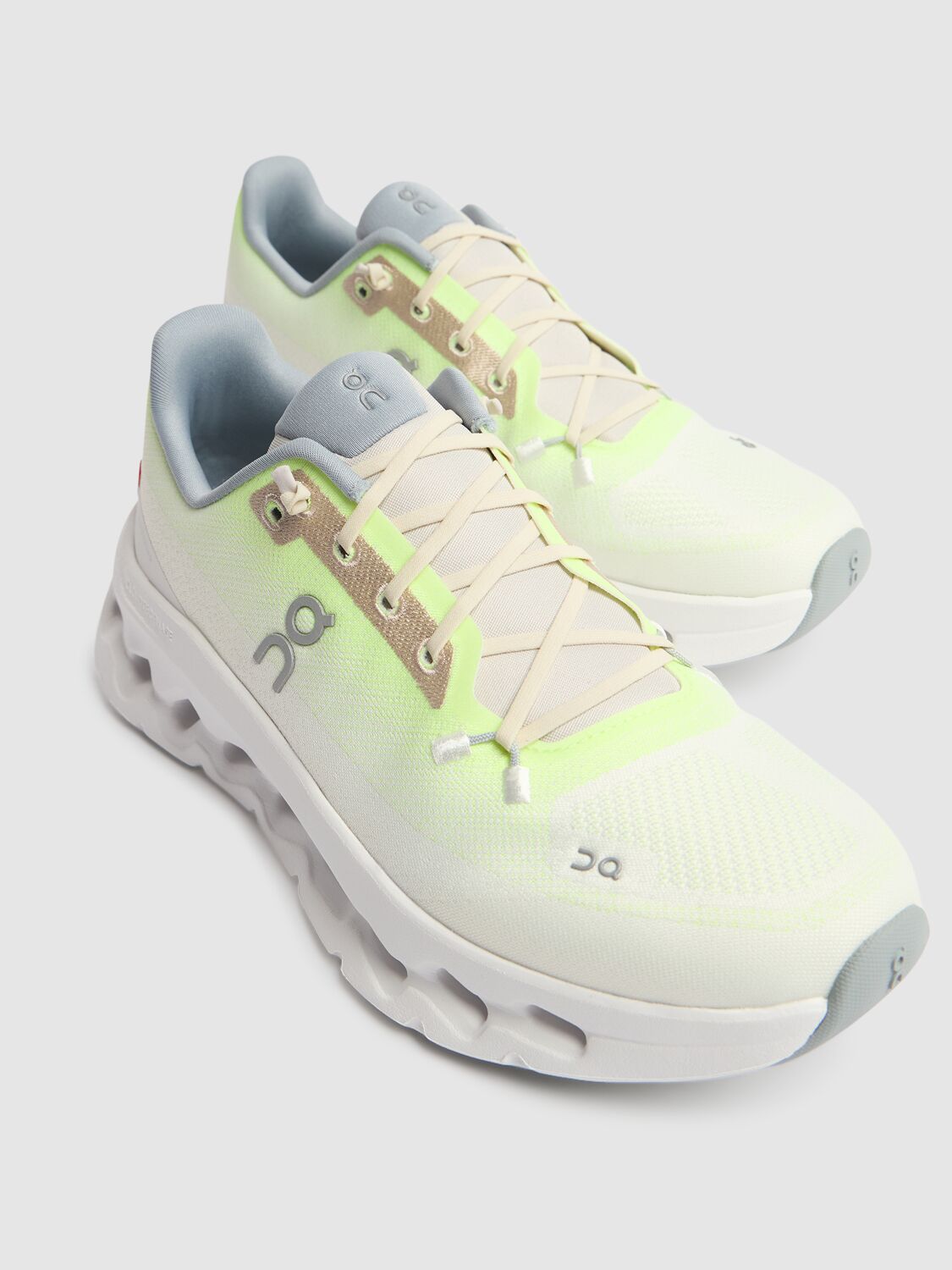 Shop On Cloudtilt Sneakers In Lime/ivory